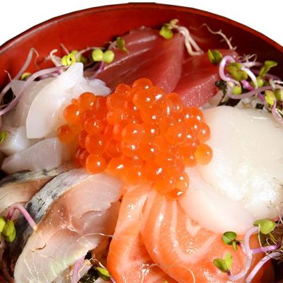 sashimi donburi lunch